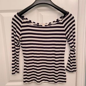 Boston Proper fitted quarter sleeve